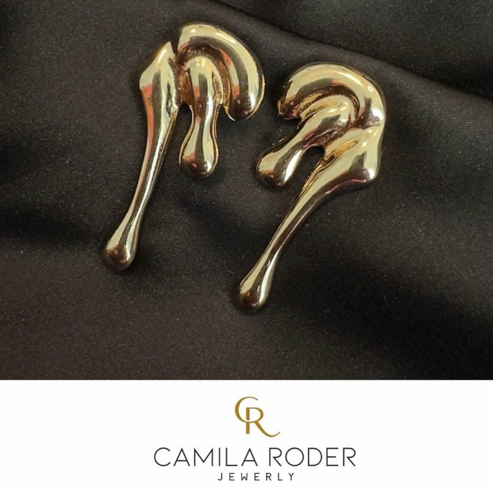 18k Gold Plated dewdrop Earrings